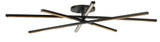 Semi-Flush Mts. Geometric/Linear by Visual Comfort Modern ( 182 | SLFM56627CCBZ Cityscape ) 