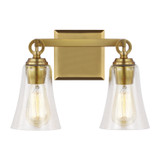 Bathroom Fixtures Two Lights by Visual Comfort Studio ( 454 | VS24702BBS Monterro ) 