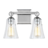 Bathroom Fixtures Two Lights by Visual Comfort Studio ( 454 | VS24702CH Monterro ) 