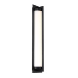 Exterior Wall Mt./Flush by W.A.C. Lighting ( 34 | WS-W45726-BK Oberon ) 