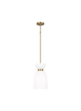 Mini Pendants Metal Shade by Visual Comfort Studio ( 454 | KSP1031BBSMG Londyn ) 