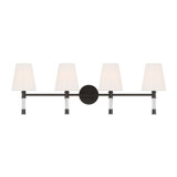 Bathroom Fixtures Four Lights by Visual Comfort Studio ( 454 | CV1054AI Hanover ) 