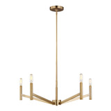 Mid. Chandeliers Candle by Visual Comfort Studio ( 454 | 3124305EN-848 Vector ) 