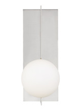 Sconces Single Glass by Visual Comfort Modern ( 182 | 700WSOBLN-LED930 Orbel ) 