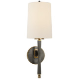 Sconces Single Candle by Visual Comfort Signature ( 268 | TOB 2740BZ/HAB-L Edie ) 