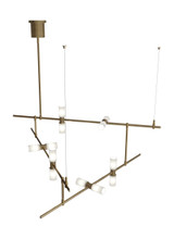 Large Chandeliers Geometric/Linear by Visual Comfort Modern ( 182 | 700MDCHCRS ModernRail ) 