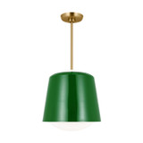 Pendants Metal Shade by Visual Comfort Studio ( 454 | KSP1141GRN Draper ) 