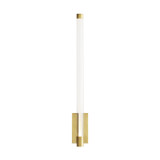 Sconces Single Glass by Visual Comfort Modern ( 182 | 700WSPHB21NB-LED927 Phobos ) 