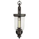 Sconces Single Glass by Visual Comfort Signature ( 268 | CHD 2102BZ Georgian ) 