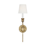 Sconces Single Candle by Visual Comfort Studio ( 454 | CW1031ADB Westerly ) 