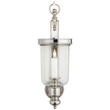 Sconces Single Glass by Visual Comfort Signature ( 268 | CHD 2102PN Georgian ) 