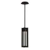 Mini Pendants Glass Down by W.A.C. Lighting ( 34 | PD-W48616-BK Chamber ) 
