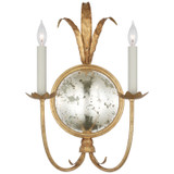 Sconces Double Candle by Visual Comfort Signature ( 268 | CHD 2176GI Gramercy ) 