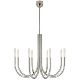 Large Chandeliers Glass Shade by Visual Comfort Signature ( 268 | KW 5581PN-SG Rousseau ) 