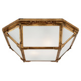 Flush Mounts Bowl Style by Visual Comfort Signature ( 268 | SK 4008GI-FG Morris ) 
