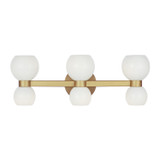 Bathroom Fixtures Five+Lights by Visual Comfort Studio ( 454 | KSV1006BBSMG Londyn ) 