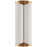 Sconces Metal by Visual Comfort Signature ( 268 | ARN 2037PW/G Selfoss ) 