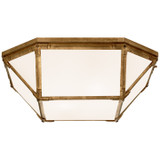 Flush Mounts Bowl Style by Visual Comfort Signature ( 268 | SK 4009GI-WG Morris ) 
