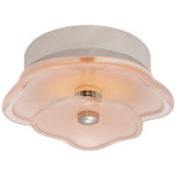 Flush Mounts Glass Down by Visual Comfort Signature ( 268 | KS 4063PN-BLS Leighton ) 