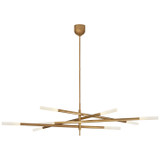 Large Chandeliers Starburst by Visual Comfort Signature ( 268 | KW 5589AB-EC Rousseau ) 