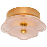 Flush Mounts Glass Down by Visual Comfort Signature ( 268 | KS 4063SB-BLS Leighton ) 