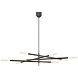 Large Chandeliers Starburst by Visual Comfort Signature ( 268 | KW 5589BZ-EC Rousseau ) 