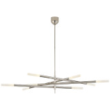 Large Chandeliers Starburst by Visual Comfort Signature ( 268 | KW 5589PN-EC Rousseau ) 