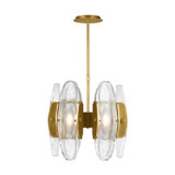 Mini Chandeliers Glass Shade by Visual Comfort Modern ( 182 | 700WYT6BR-LED927 Wythe ) 