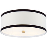 Flush Mounts Drum Shade by Visual Comfort Signature ( 268 | KS 4071G-L/BL Walker ) 