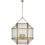Foyer/Hall Lanterns Glass w/Frame by Visual Comfort Signature ( 268 | SK 5034GI-CG Morris ) 
