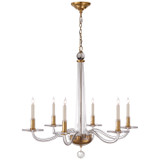 Mid. Chandeliers Candle by Visual Comfort Signature ( 268 | CHC 1140AB Bernardo ) 