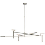 Large Chandeliers Starburst by Visual Comfort Signature ( 268 | KW 5603PN-ALB Melange ) 