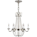 Mini Chandeliers Candle by Visual Comfort Signature ( 268 | CHC 1407PN-SG Paris Flea Market ) 