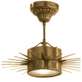 Semi-Flush Mts. Glass Down by Visual Comfort Signature ( 268 | SK 5200HAB Soleil ) 
