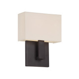 Sconces Drum Shade by W.A.C. Lighting ( 34 | WS-13107-BO Manhattan ) 