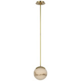 Mini Pendants Glass Down by Visual Comfort Signature ( 268 | KW 5611AB-ALB Melange ) 