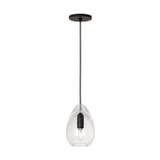 Mini Pendants Glass Down by Visual Comfort Modern ( 182 | SLPD278CB Alina ) 