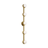Bathroom Fixtures Five+Lights by Visual Comfort Studio ( 454 | KWL1165BBS Nodes ) 
