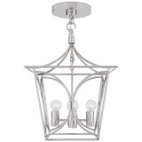 Foyer/Hall Lanterns Open Frame by Visual Comfort Signature ( 268 | KS 5143PN Cavanagh ) 
