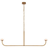 Linear/Island Geometric/Linear by Visual Comfort Signature ( 268 | KW 5625AB-ALB Pedra ) 