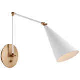 Lamps Wall by Visual Comfort Signature ( 268 | ARN 2912WHT Clemente ) 