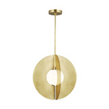 Pendants Metal Shade by Visual Comfort Modern ( 182 | 700TDOBLRGNB-LED930 Orbel ) 