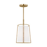 Mini Pendants Glass Down by Visual Comfort Studio ( 454 | DJP1011SB Cortes ) 