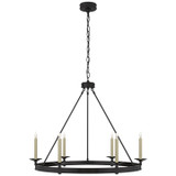 Mid. Chandeliers Candle by Visual Comfort Signature ( 268 | CHC 1601BZ Launceton ) 