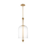 Pendants Glass Down by Visual Comfort Modern ( 182 | SLPD31627CNB Cathedral ) 
