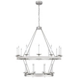 Large Chandeliers Candle by Visual Comfort Signature ( 268 | CHC 1607PN Launceton ) 