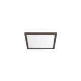 Flush Mounts Bowl Style by W.A.C. Lighting ( 34 | FM-07SQ-935-BZ Square ) 