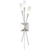 Sconces Triple Glass by Visual Comfort Signature ( 268 | CHD 2602PN Stellar ) 