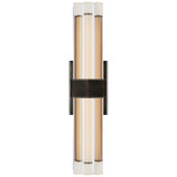 Sconces Linear/Tubular by Visual Comfort Signature ( 268 | LR 2909BZ-CG Fascio ) 