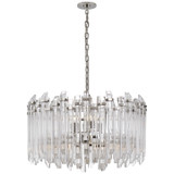Mid. Chandeliers Glass Down by Visual Comfort Signature ( 268 | SK 5421PN-CA Adele ) 